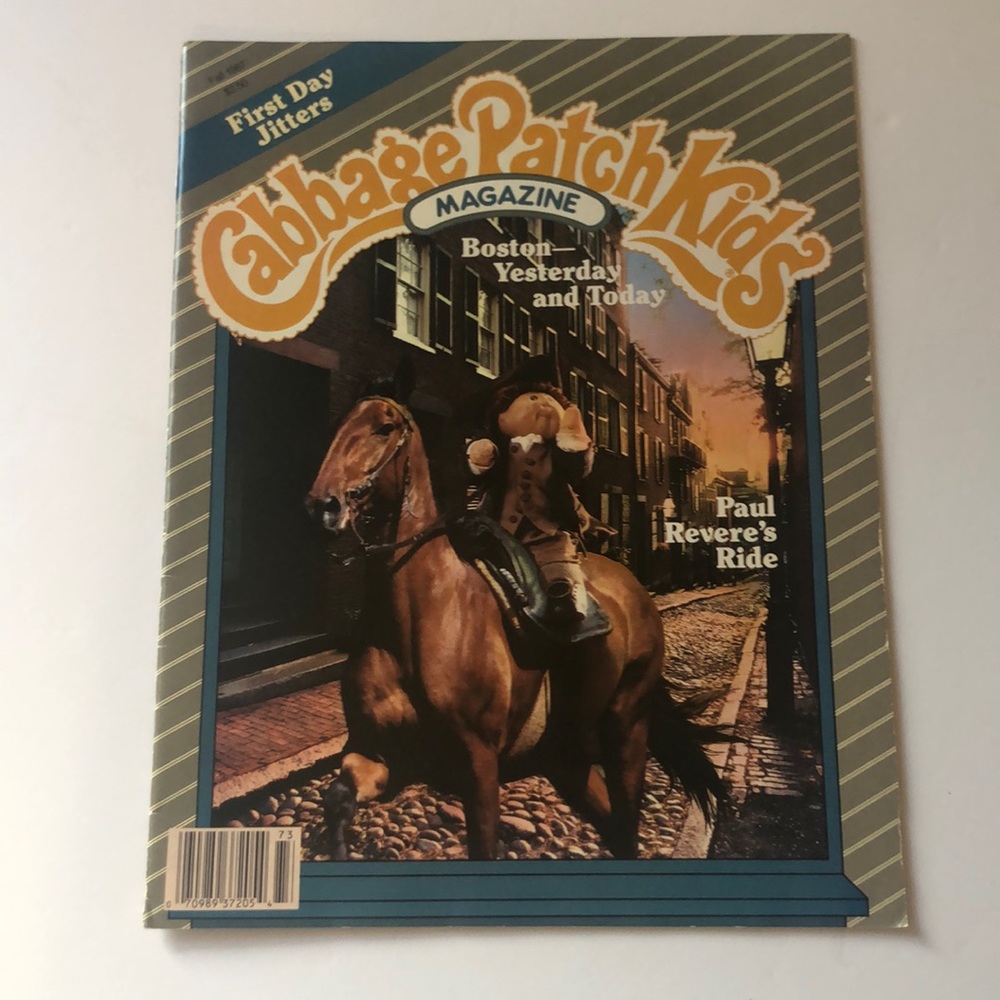 Two Vintage 1987 Cabbage Patch Kids Magazines